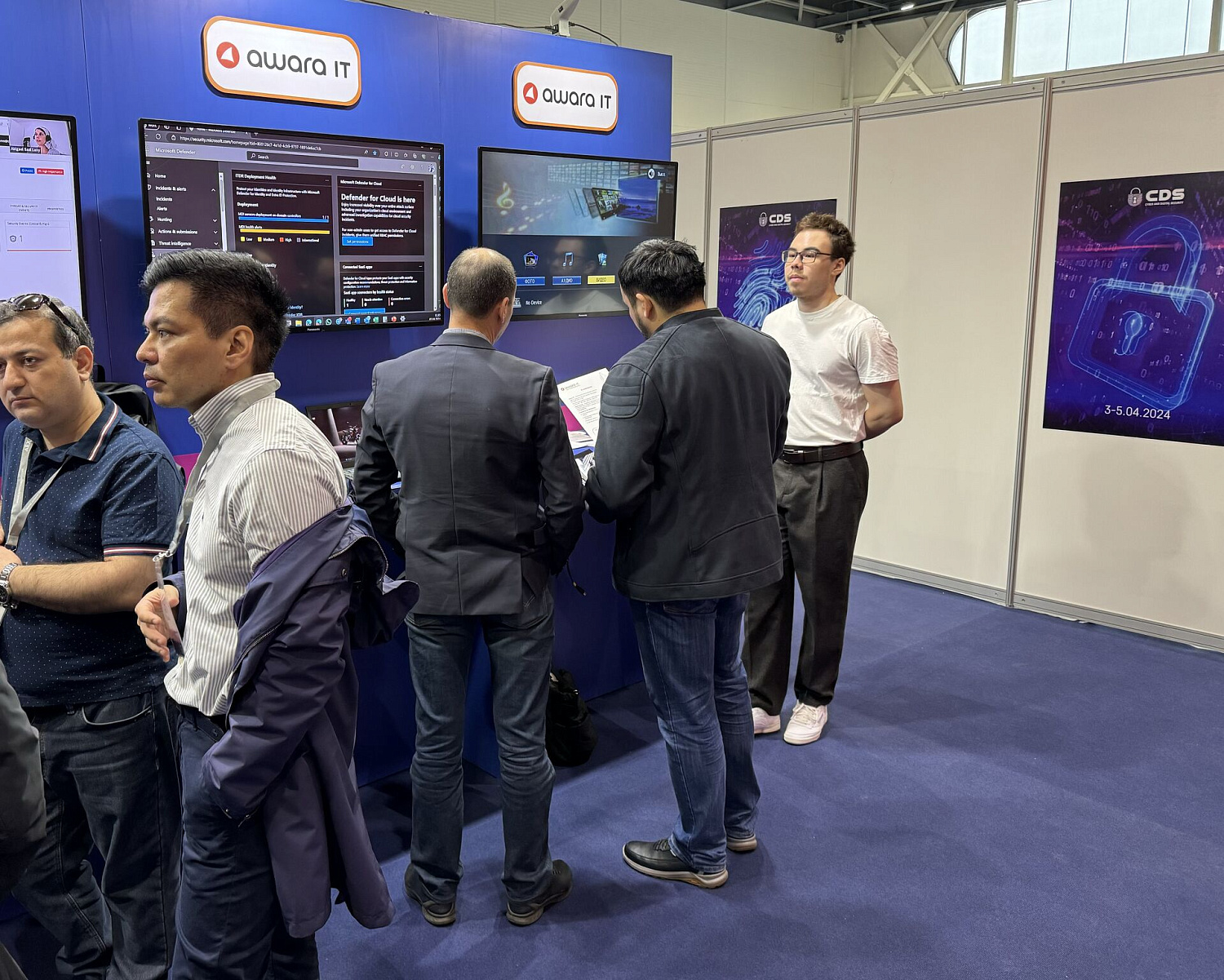 Awara IT team at Cyber & Digital Security 2024 Forum & Expo