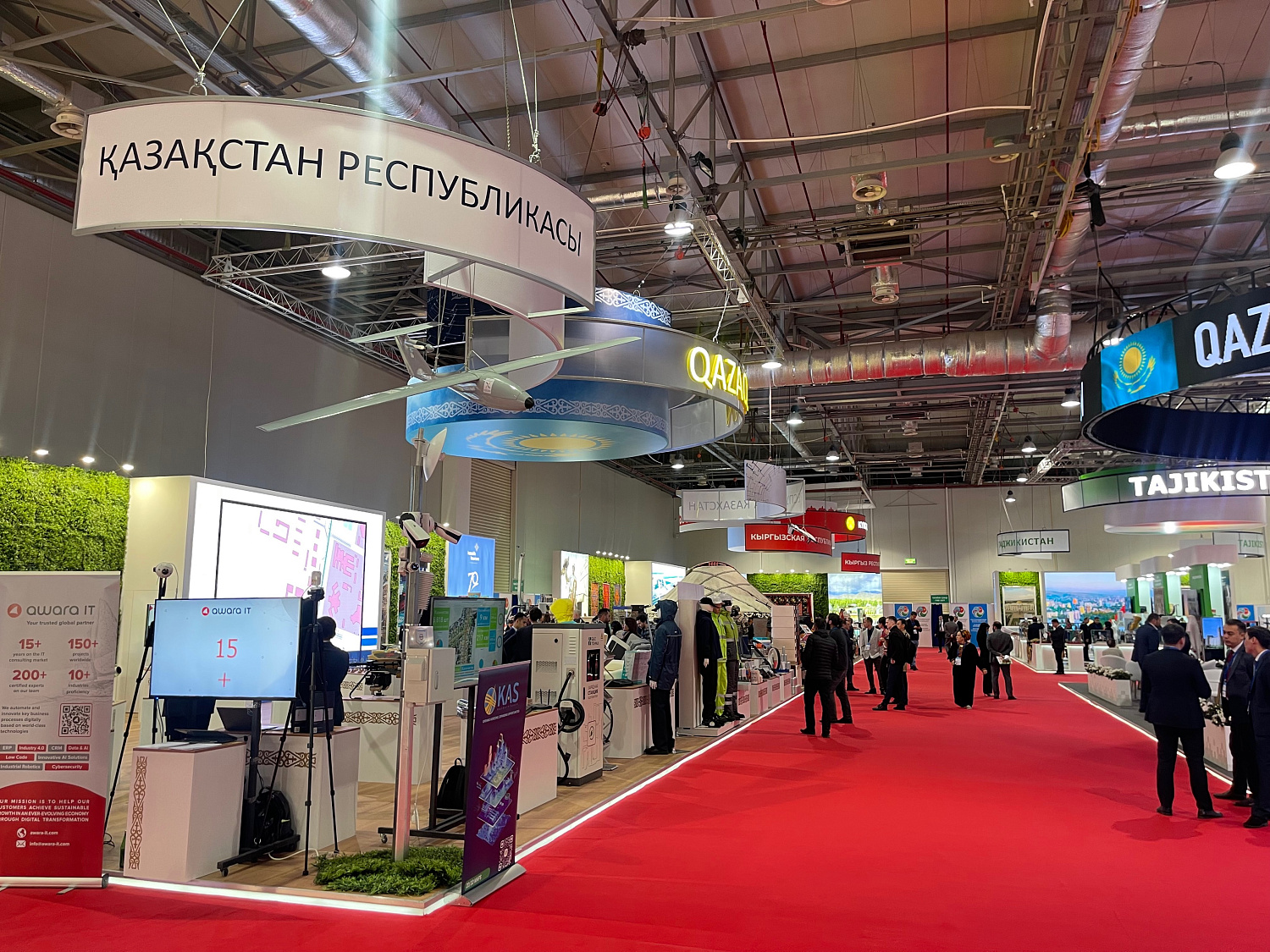 Awara IT Showcases Innovation and Sustainability at 2023 SPECA Nations Expo in Baku
